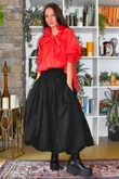 Paloma Tela Poet Blouse Chilli